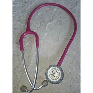 3M LITTMANN CLASSIC II S.E. STETHOSCOPE Rasberry Color Made In USA Lightweight